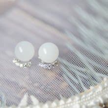 繁花燦銀 - 925銀母乳飾品耳環