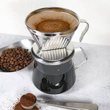 日本【SALUS 佐藤金屬】不鏽鋼咖啡濾杯