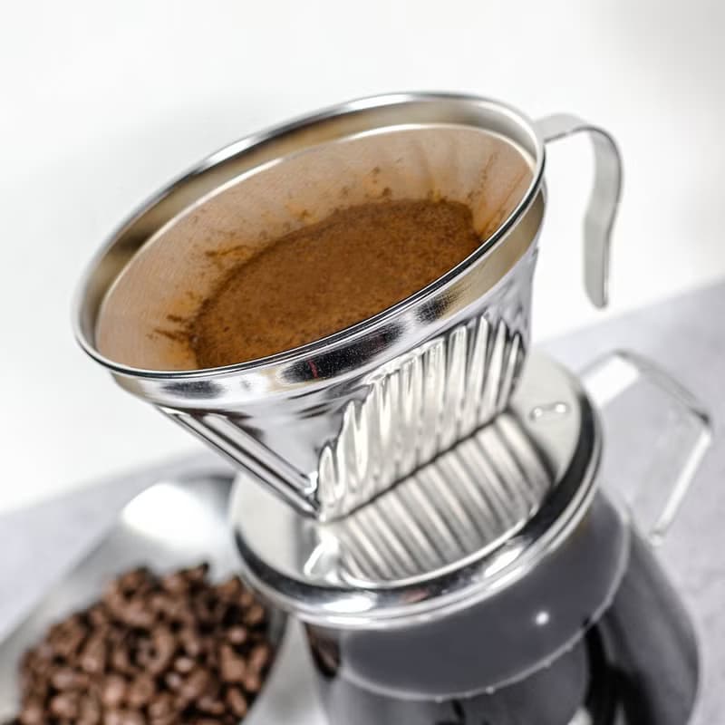 日本【SALUS 佐藤金屬】不鏽鋼咖啡濾杯