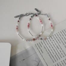 怦然心動_手作純銀水晶手鍊