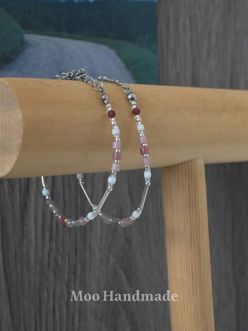 怦然心動_手作純銀水晶手鍊