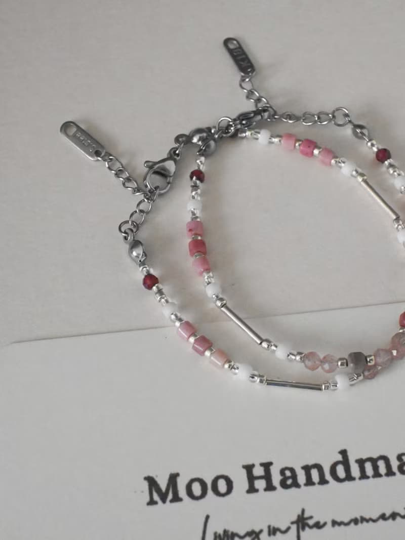 怦然心動_手作純銀水晶手鍊