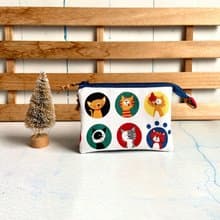 Q版貓咪五層小包 日本棉布製作 生日 畢業 交換禮物