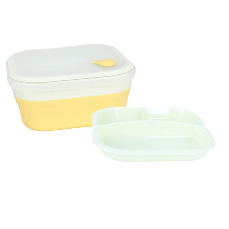 【dr.Si 矽寶巧】飽飽盒-含菜盤 低功率微波