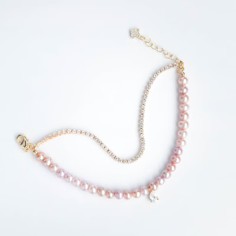 La belle époque 美好拾光-璀燦水滴珍珠手鍊