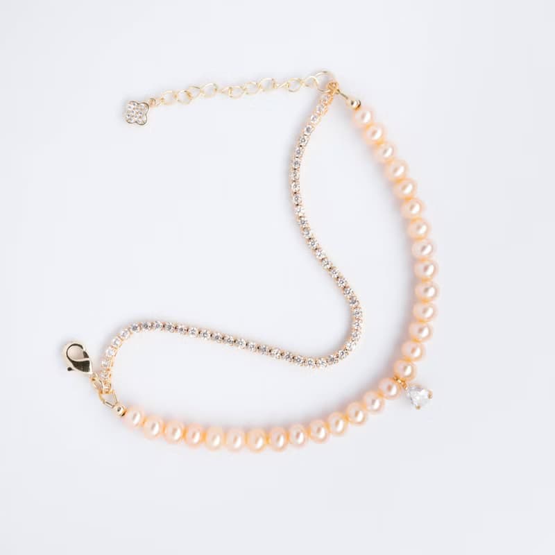 La belle époque 美好拾光-璀燦水滴珍珠手鍊