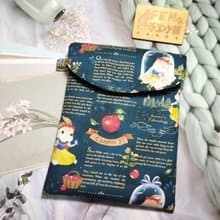 彩色噴墨系列-白雪公主兔壞皇后兔款防撥水牛津布7吋電子書保護套