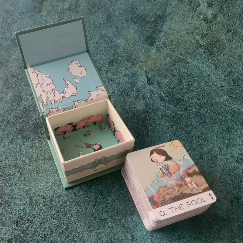 蜜糖騎士塔羅牌 mini迷你tarot韋特入門原創塔羅牌
