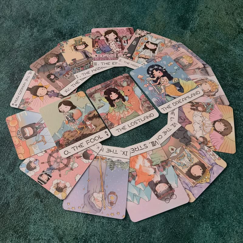 蜜糖騎士塔羅牌 mini迷你tarot韋特入門原創塔羅牌