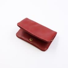 手工植鞣皮革-摔軟卡幣零錢包 Card Coin Purse