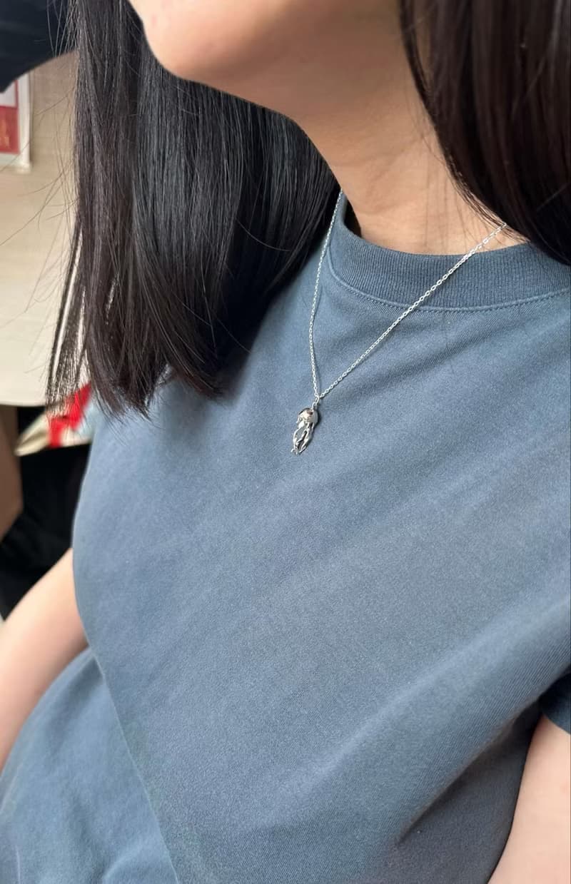 長腿水母 項鍊 - 925純銀