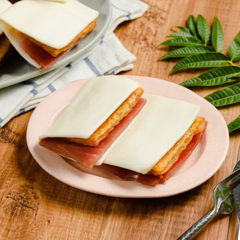 【嘉年華免運組】傳奇國宴菜-富貴雙方蜜汁火腿三明治10套組/3包