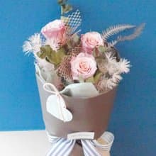 質感永生玫瑰花束|求婚結婚捧花永生乾燥花畢業謝師禮物生日禮物