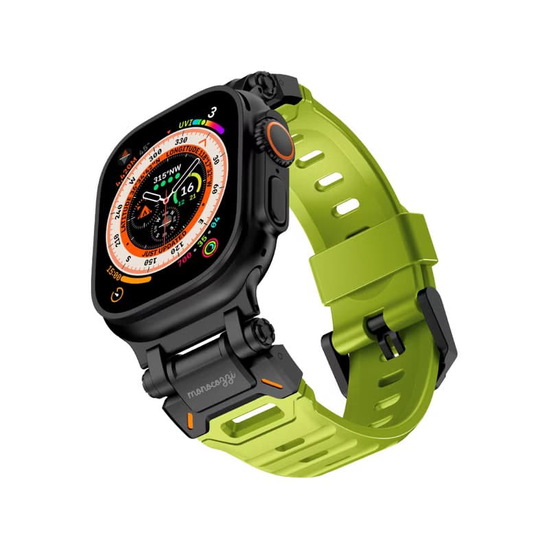 ESSENTIALS | 卓越耐用氟橡膠錶帶 for Apple Watch 44/45/46/49m