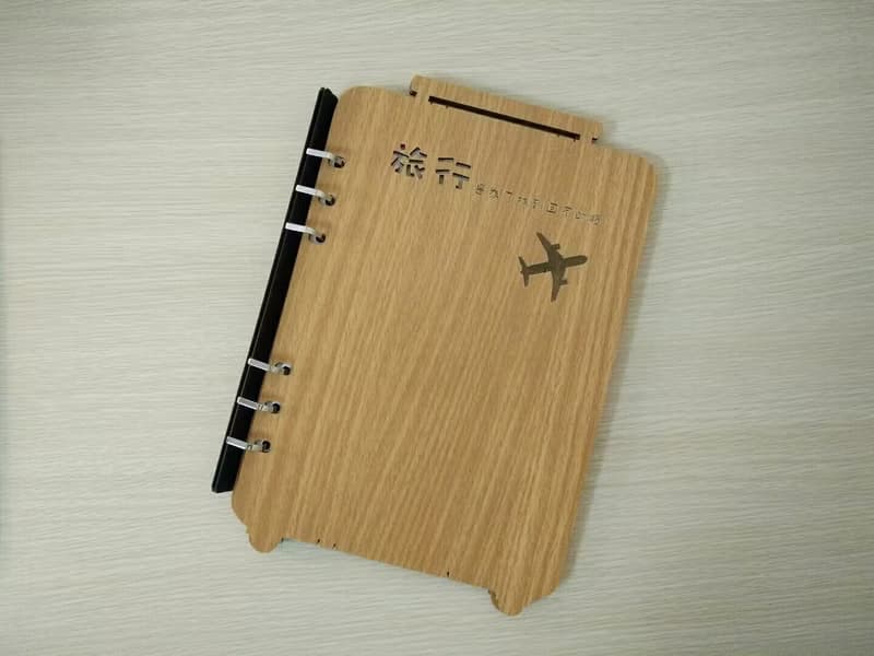 【教師節禮物】A5兩片活頁6孔筆記本─旅行箱