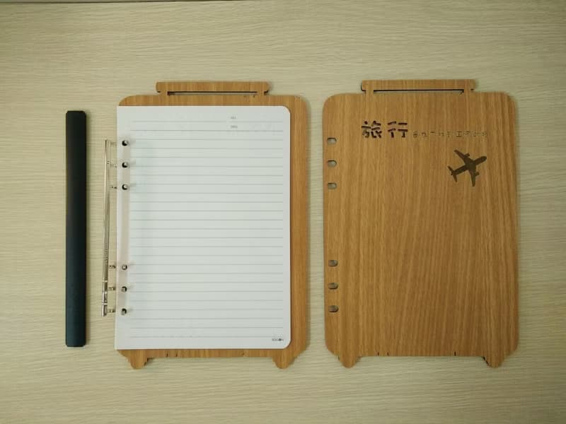 【教師節禮物】A5兩片活頁6孔筆記本─旅行箱