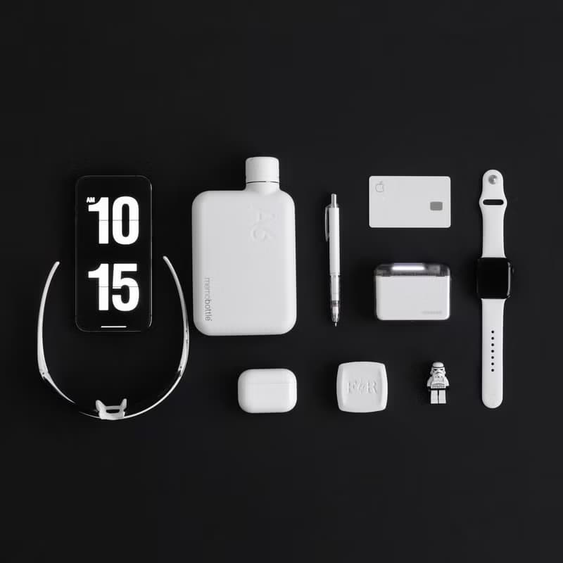 memobottle A6 500ml 不鏽鋼筆記本薄型水壺 (白色)