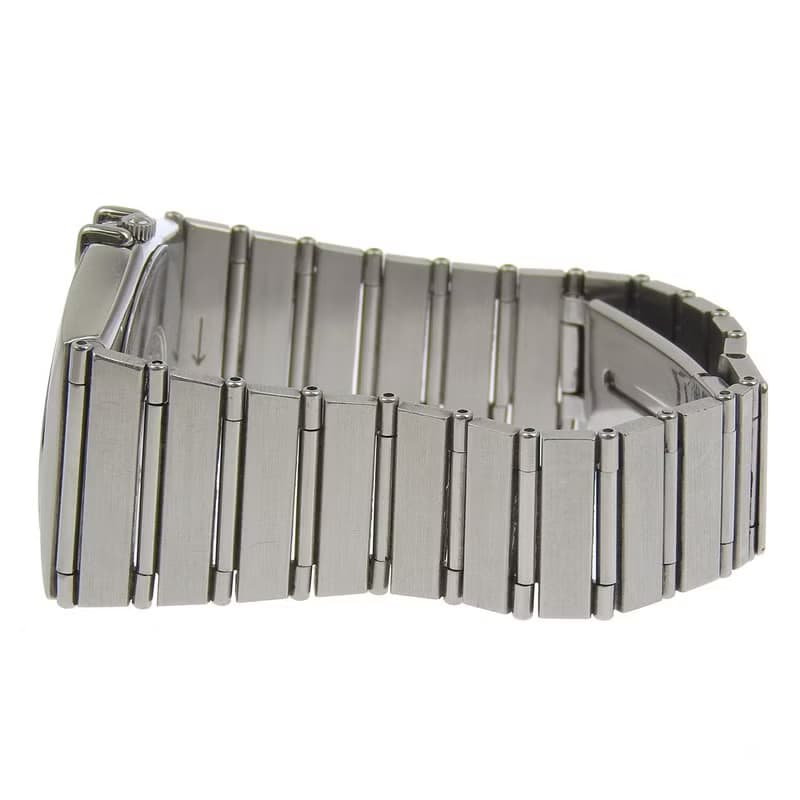 【日本直送】オメガ OMEGA コンステレーション 腕時計 デイト SS クオーツ アナログ表示 グレー文字盤 ボーイズ【中古】