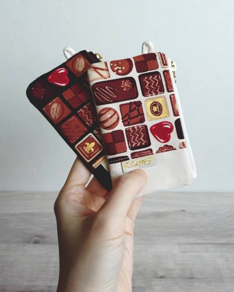 【CHOCO/百味巧克力系列】黑 白 小錢包 零錢包 票卡包 鑰匙包