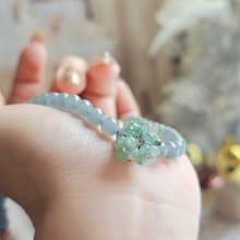 招財•貴人•富貴|桂花園|緬甸A貨翡翠純銀萬能扣設計款吊墜扣