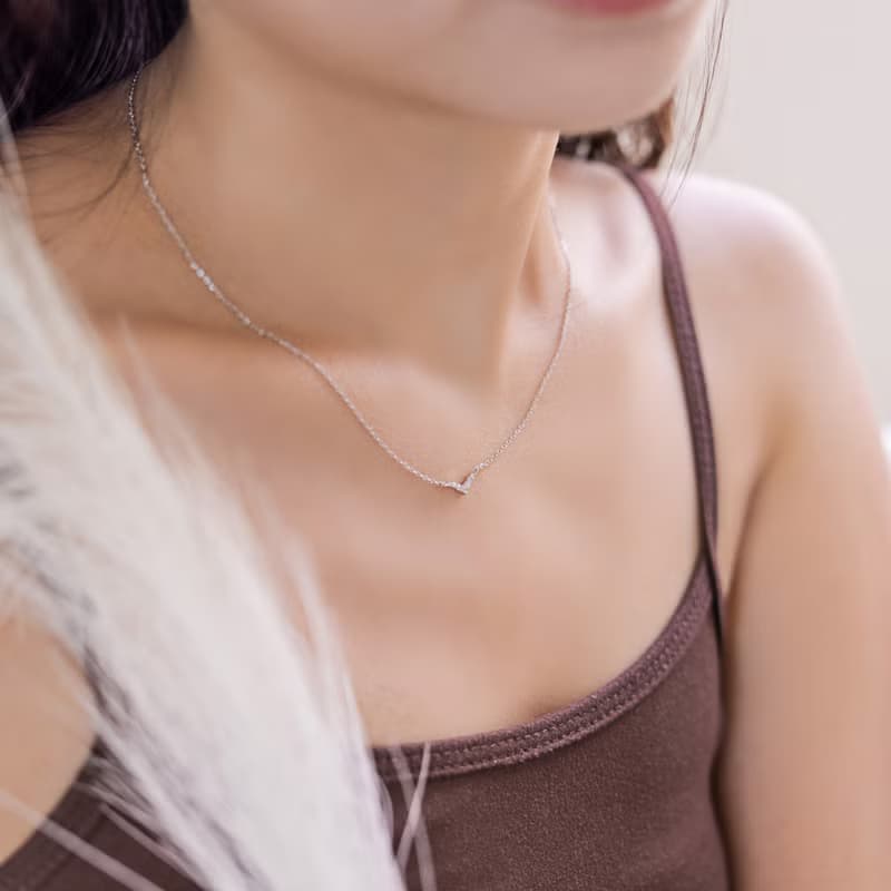 海鷗 精鑲純銀項鍊