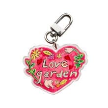 Love garden keyring