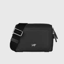 【免費升級送禮包裝】歐斯杜迪歐 斜背包-黑色/BF566-60-BK