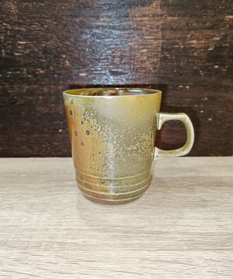 柴燒無釉馬克杯-鶯歌陶藝家李玟叡