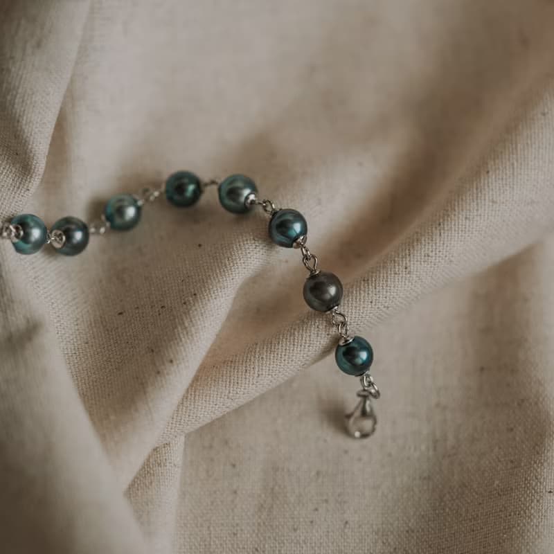 Alzena C._Akoya炫彩黑珍珠手鍊