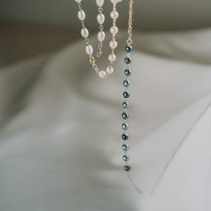 Alzena C._Akoya炫彩黑珍珠手鍊