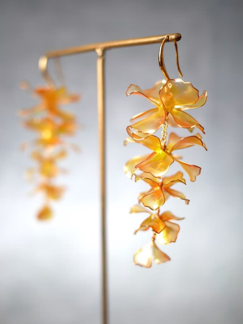 Inspiration Yellow　ピアス　or　イヤリング