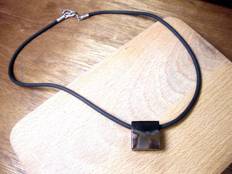 項鍊 原味設計 木化玉/簡單好搭配雙面可配戴/