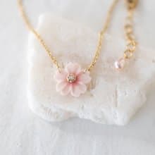 櫻花 項鍊 / 不銹鋼