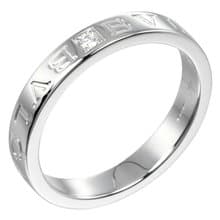 【日本直送】ブルガリ BVLGARI ビーゼロワン エッセンシャル 23号 指輪 K18WG ホワイトゴールド ダイヤモンド 約7.46g【中古】Aランク