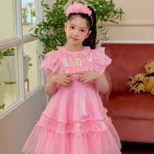 Liri Dress-Blush Tint