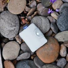 Bubble wallet - Gray