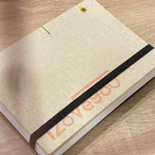 I LOVE YOU 七夕情人節限定版 - 2026 無時效 A6 手縫手帳本