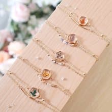 壓花/押花手鍊/生日禮物/姊妹禮物/情人節禮物/聖誕禮物/聖誕節