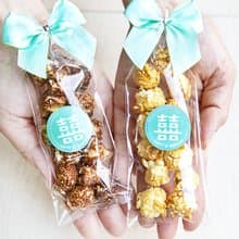 婚禮魔球爆米花(Tiffany囍字款)-焦糖/巧克力 2口味可選 二次進場