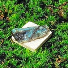 能量擺飾-天然原礦幾何雙面光-彩光拉長石片 財運水晶 快速出貨