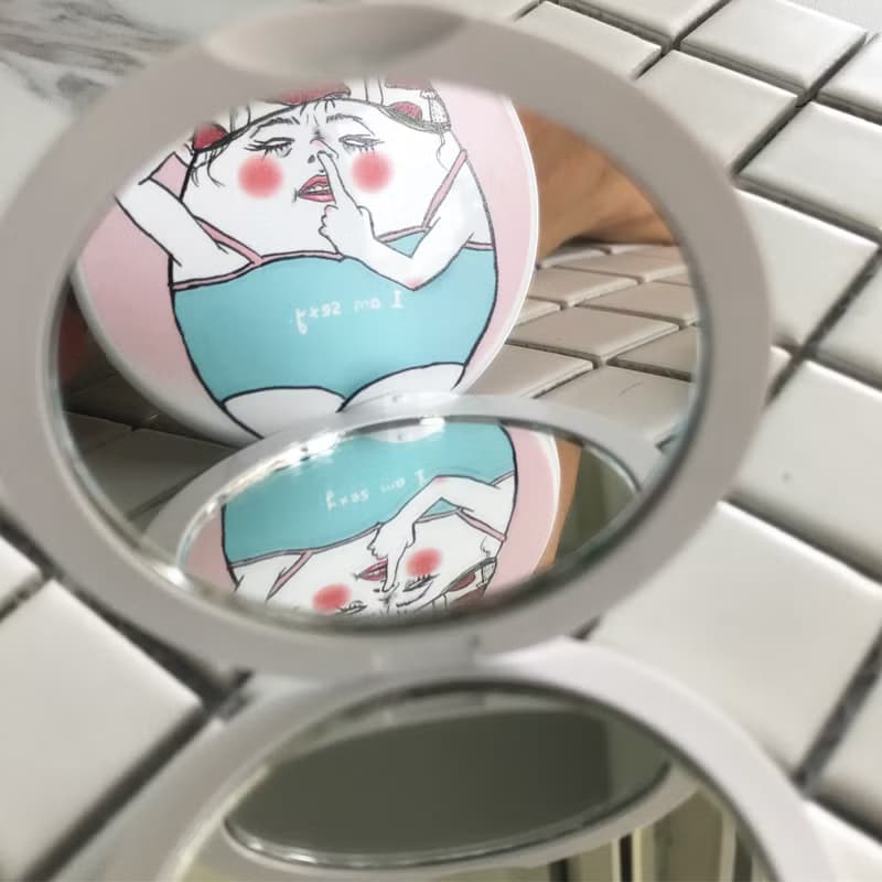 I am sexy 隨身化妝圓鏡