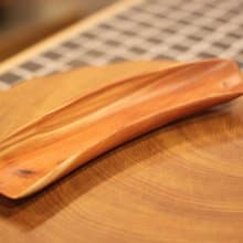 【送禮好物】龍柏 奇木茶則 手工茶荷 三峽日月坊出品
