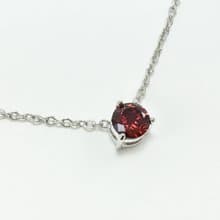 誕生石系列/一月份/石榴石 GARNET/項鍊/生日禮