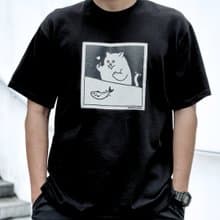 Dining Cat 口水貓 中性短袖T恤 8色男女同款 釣魚俱樂部