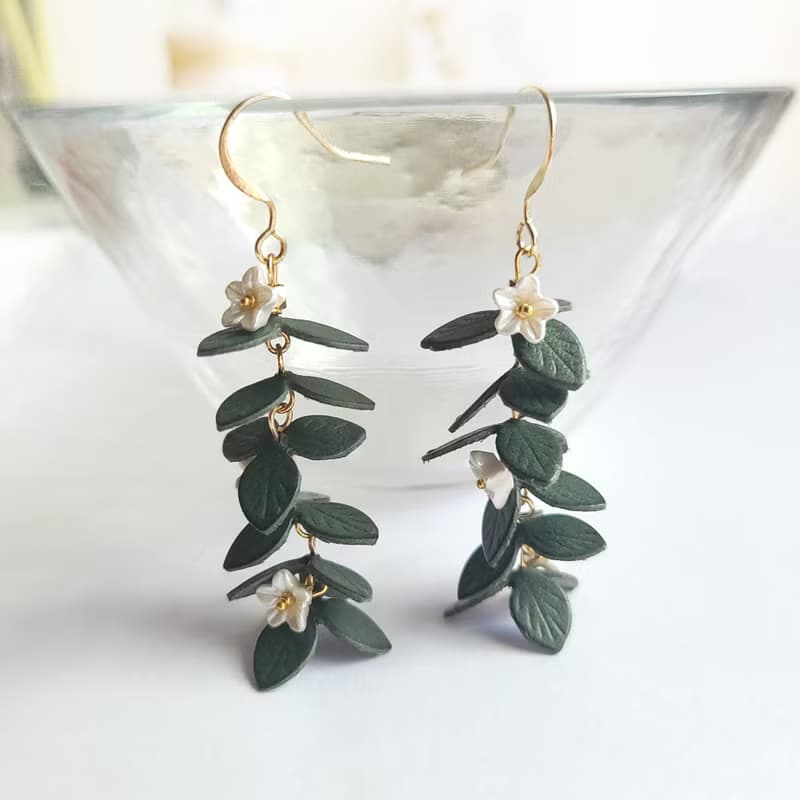 【花草集】花靚 耳環/耳夾