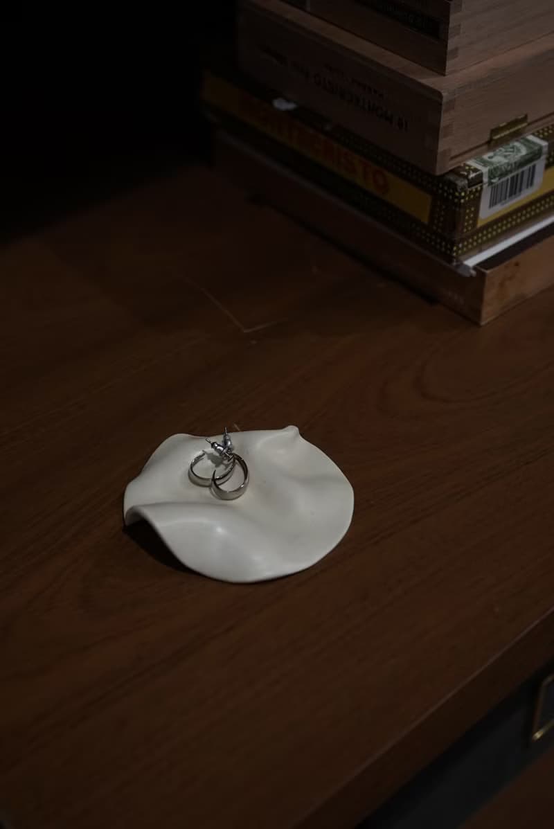 白色瓷器小碟 首飾碟 線香座