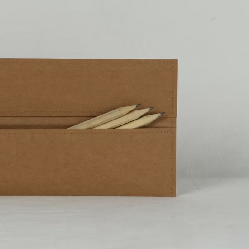 craft leather pencil case ver.1