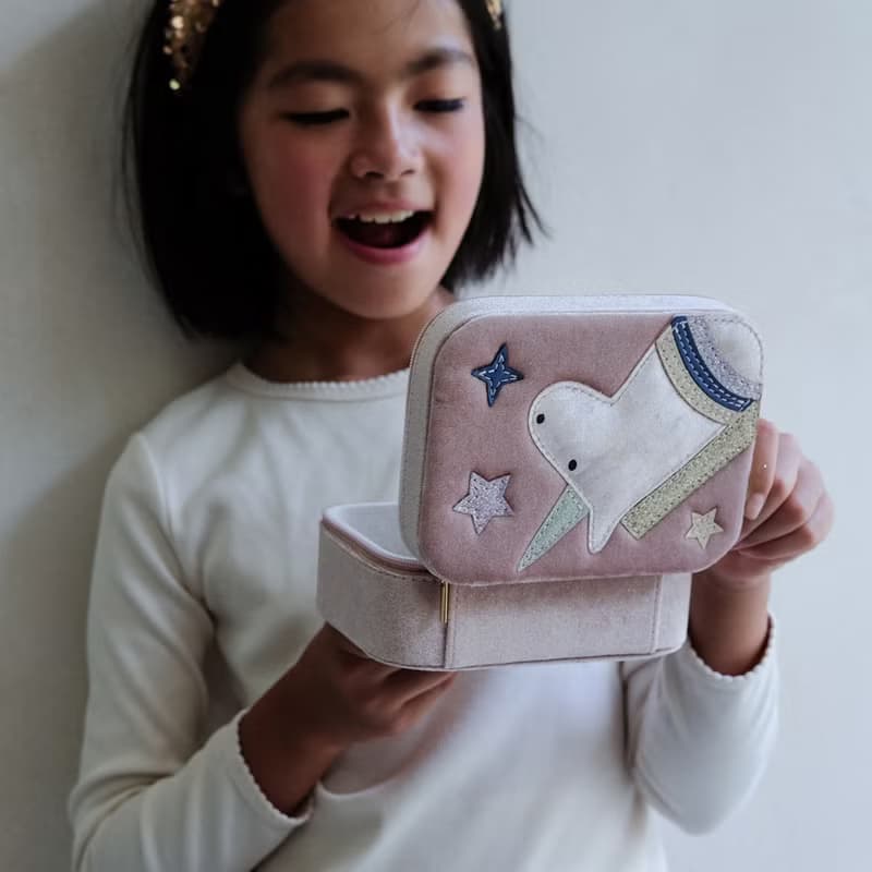 英國Mimi & Lula_AW25_夢幻王國_獨角獸珠寶盒