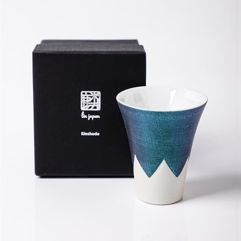 麟系列 富士山茶杯 /金照堂