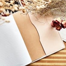 A5書套 好好縫 皮革DIY材料包 bookcover 書衣 筆記本套 DIY 文具